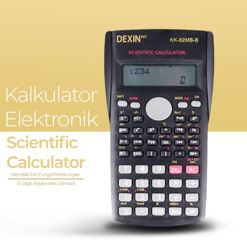 

Kalkulator Mahasiswa Electronik Scientific