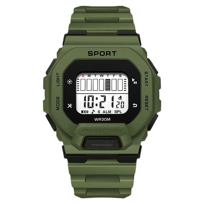 Cod Jam Tangan Couple Pria Wanita Fashion Korea Style Digital Sport Rubber Untuk Wanita M175