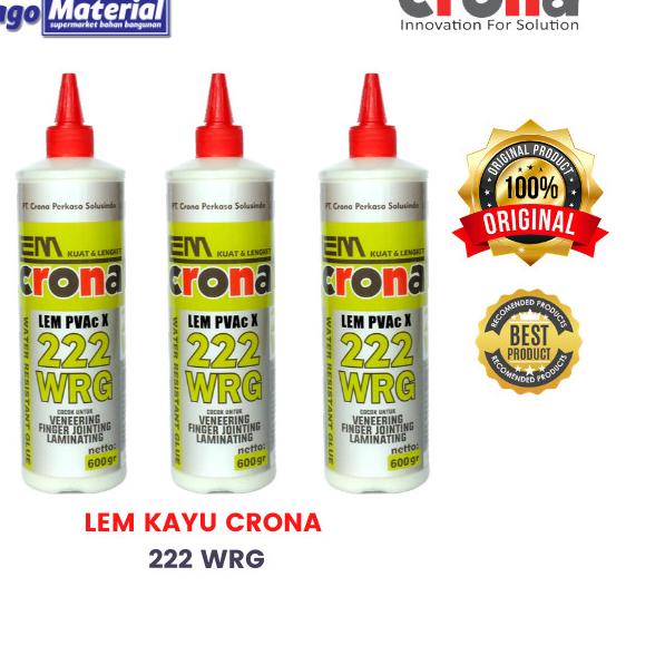 

Lem Kayu Crona 222 WRG 600 gram