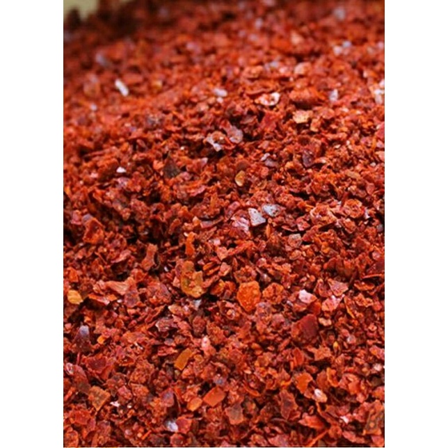 

NEW Gochugaru. Korean red pepper flake. repack. 100 gr. cabe korea.