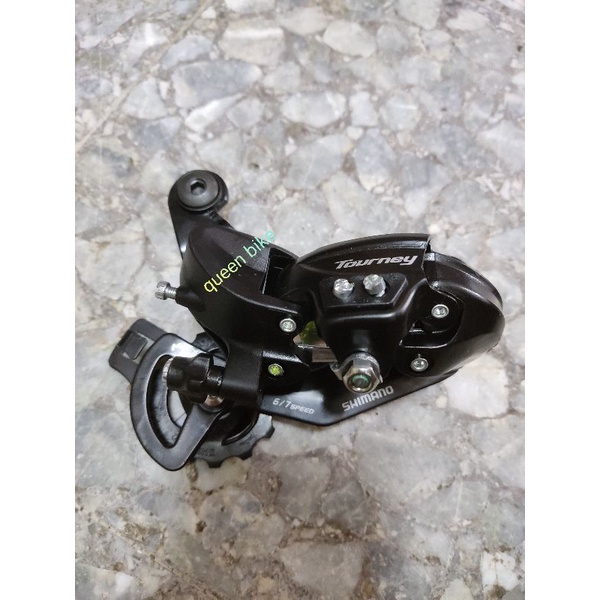 RD bleyer leter s operan gigi belakang Shimano Tourney TY300 6/7 Speed Rear Deralluer (bleyer baut)