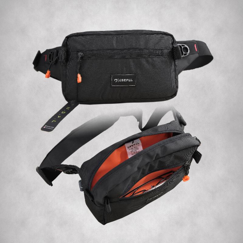 Waist Bag Useful Tas Pinggang Pria Wanita Tas Selempang Murah