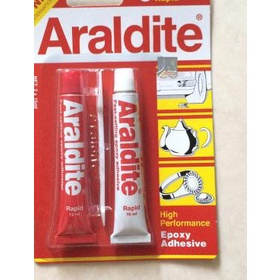 

LEM EPOXY ARALDITE ASLI.. MERAH