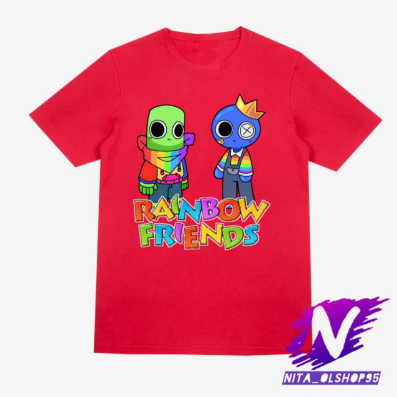 kaos anak rainbow friends baju anak rainbow friends kaos rainbow friends game Roblox