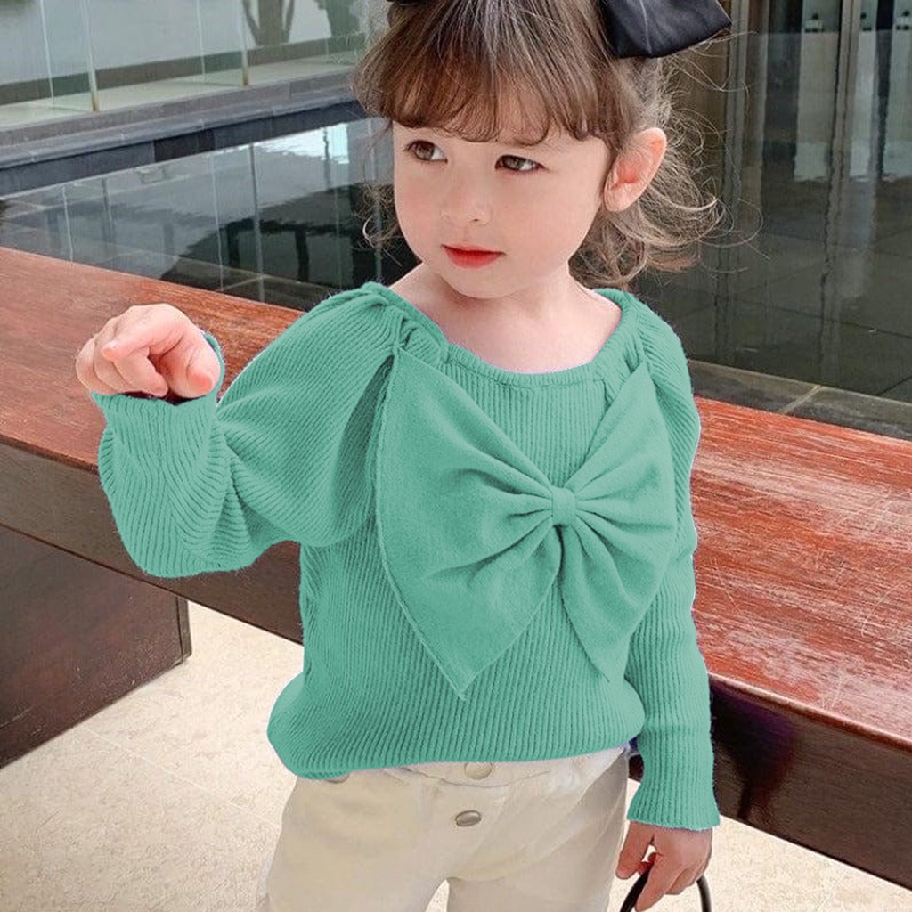 Atasan gaya korea WILMA PITA Blouse lengan panjang anak perempuan 1-5 tahun