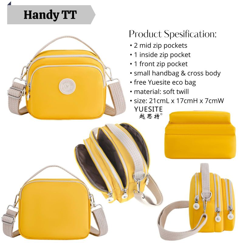 Tas wanita yuesite Handy original tenteng selempang cyutebags