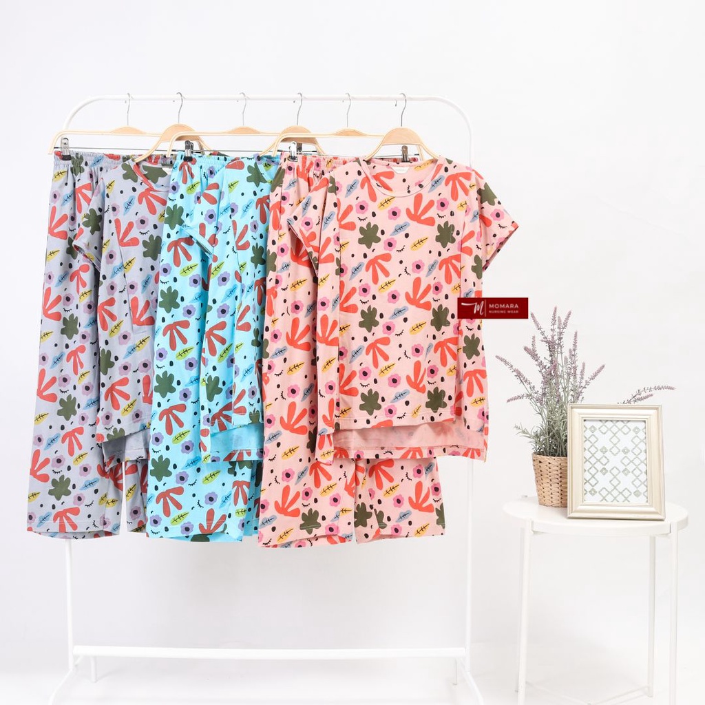 ATIRA SET - Baju Menyusui - Dress Busui - Kaos Menyusui
