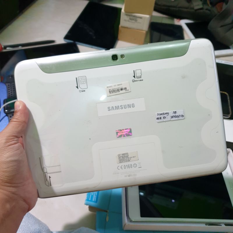 Samsung tab note 10inch 2/16 ram 2gb rom 16gb N8000 wifi only second berkualitas