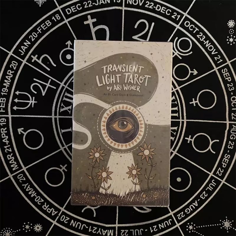 Transient Light Tarot 12x7cm include guide paper