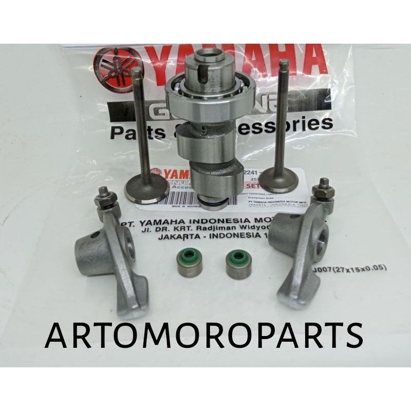 Paket Noken As + Pelatuk Klep + Klep Set + Sil Klep Vega ZR RR Jupiter Z New 115 Robot