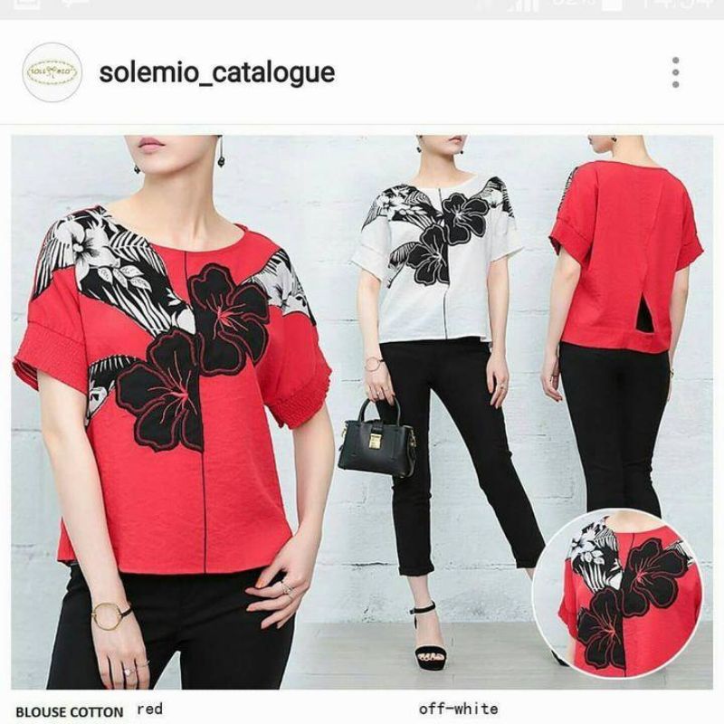 SALE Atasan SOLEMIO Y629474