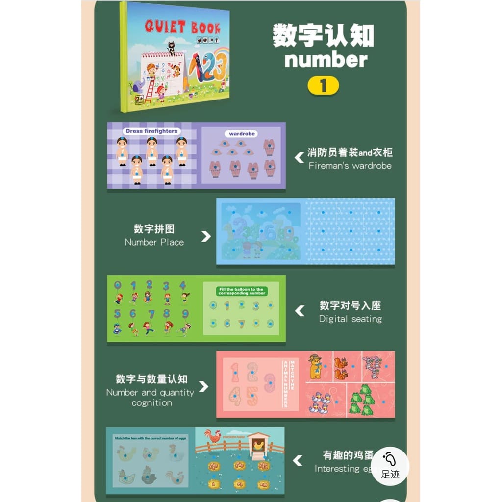 TweedyToys - Quiet Book / Children Busy Book / Buku Aktivitas Anak