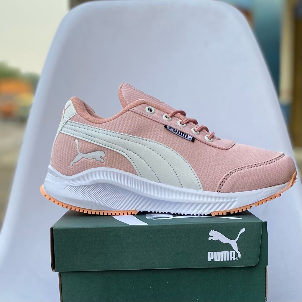 SEPATU WANITA PUM4 FLARE RUNNER RUNNING TALI IMPORT / SEPATU PUMA FLARE HITAM CASUAL / SEPATU SPORT 