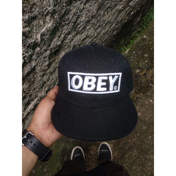 OBEY PROPAGANDA CAP / TOPI SECOND / TOPI THRIFT / TOPI BEKAS