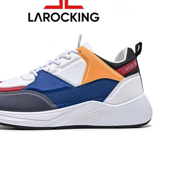 Larocking - Zavyr Biru Abu | Sepatu Sneakers Running Gym Shoes - Biru Abu, 39