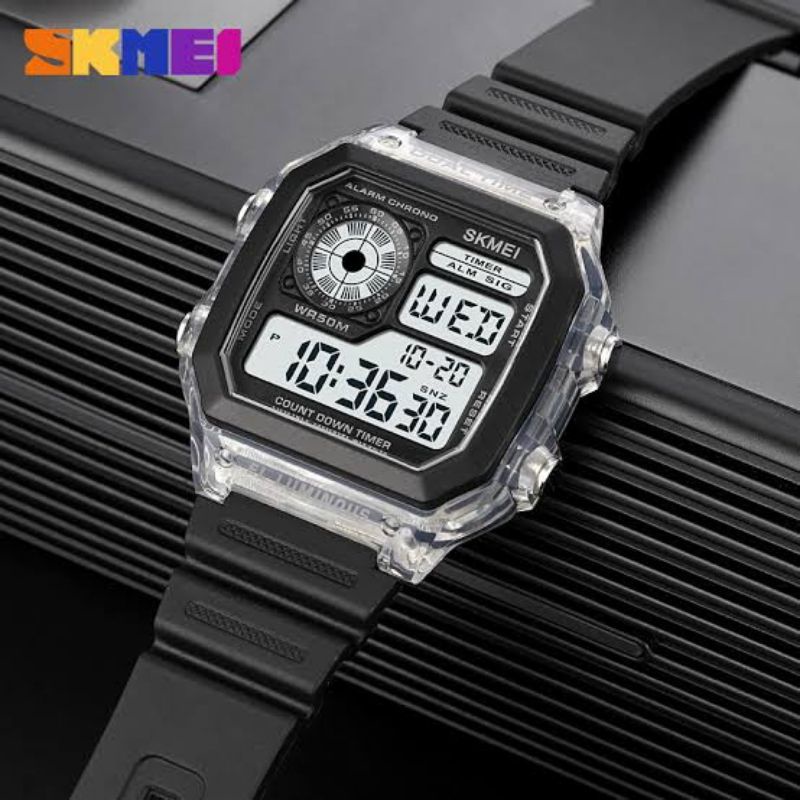 Jam Skmei 1998 original bergaransi free gifr box