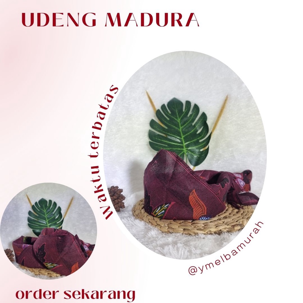 ✅Udeng Khas Madura || udeng jadi madura / Ikat kepala adat Madura /udeng madura / Udeng Madura Rando