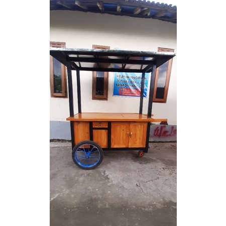 Gerobak susu jahe gerobak wedang ronde gerobak sekoteng