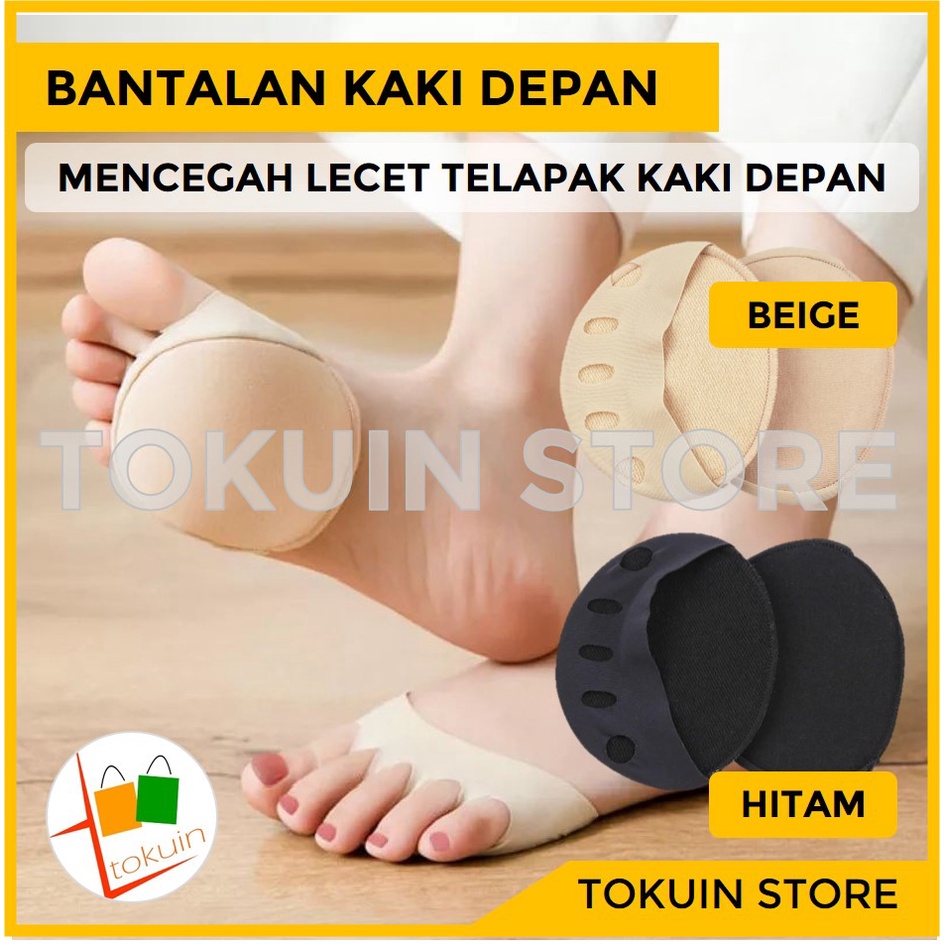 Bantalan Sepatu Busa Alas Telapak Kaki Depan Sol Insole Sepatu Wanita