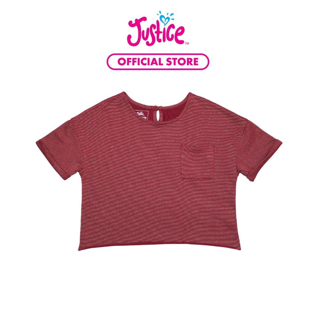 Jual Justice Girls Pretty Tee - Kaos Anak Perempuan (Merah) | Shopee ...
