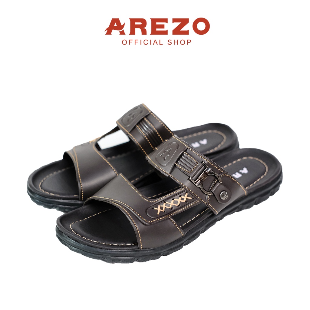 Arezo Sandal Slop Pria Arezo Ukuran 39 Sampai 43 Slip On Original S 02