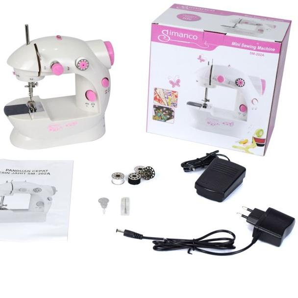 Mesin Jahit Portable Mini SIMANCO SM 202A / SM202A