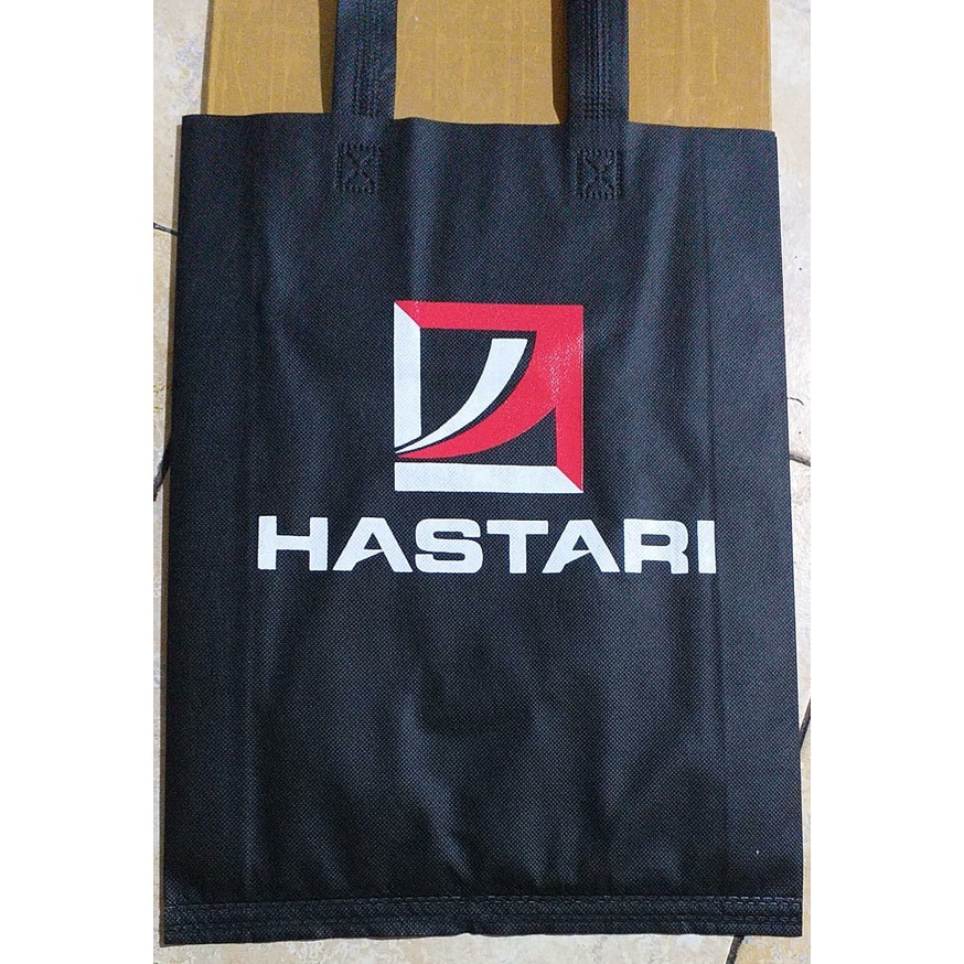 Jasa sablon goodie bag untuk 2 warna 1 sisi