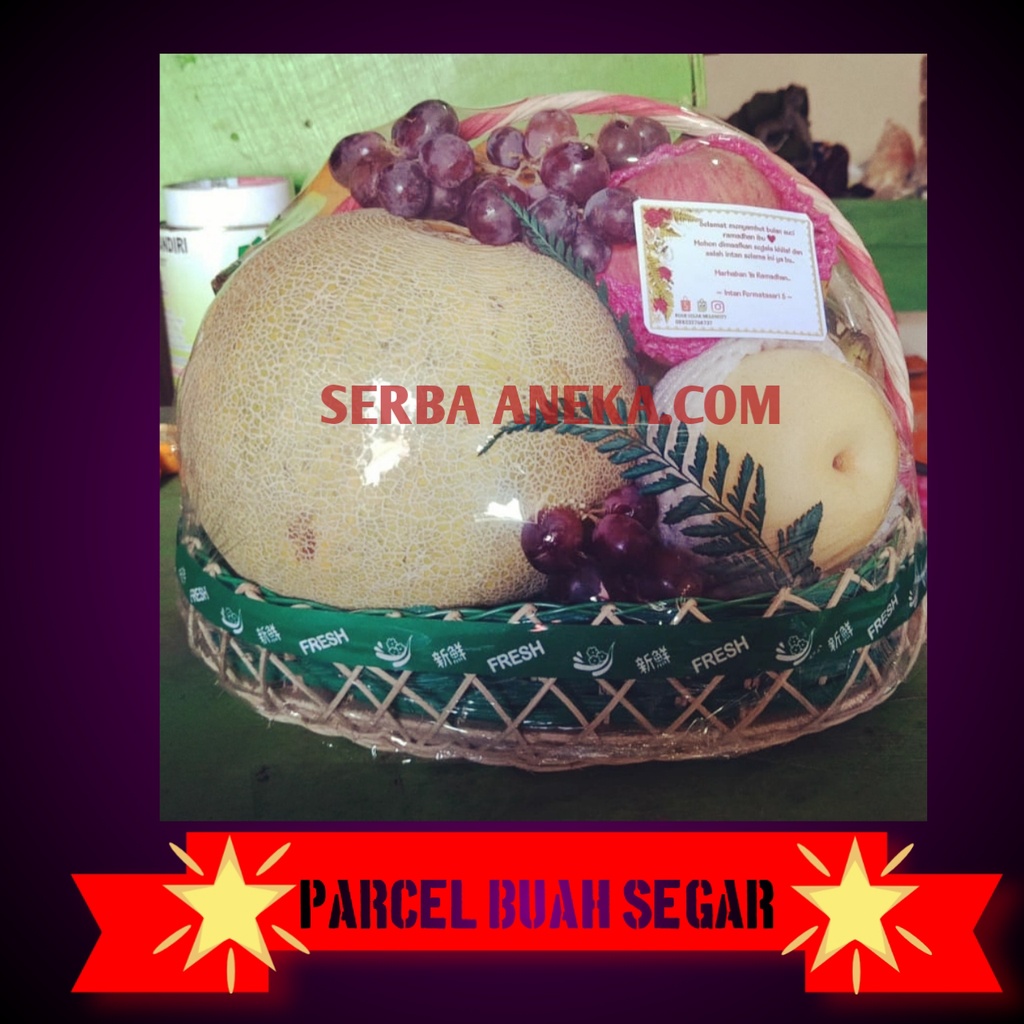 

PARCEL/HAMPERS PARCEL BUAH UKURAN KECIL FREE KARTU UCAPAN