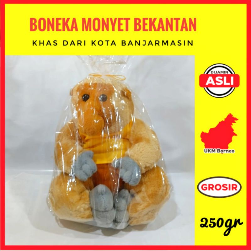 Boneka Bekantan Oleh Oleh Banjarmasin Kalimantan