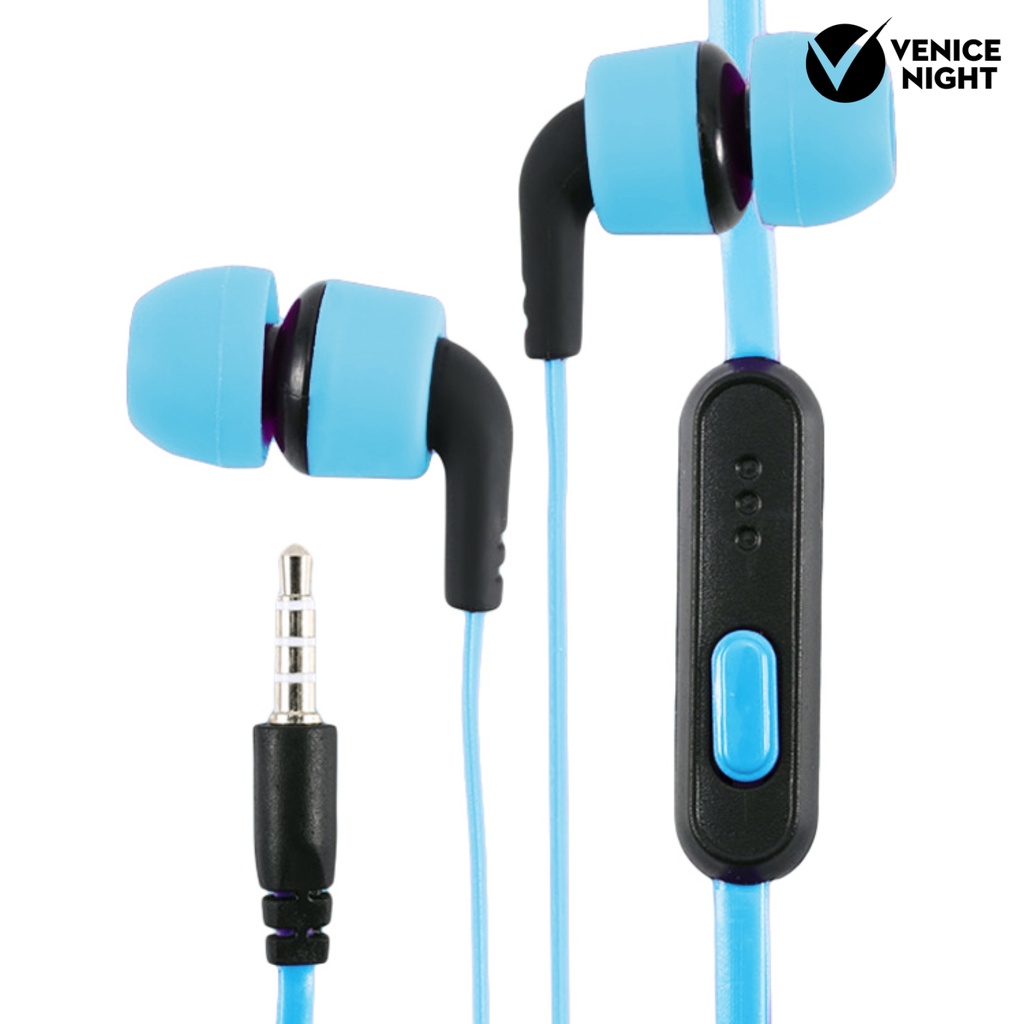 (VNEP) (Berkabel) Universal 3.5mm In-Ear Bass Stereo Earbud Earphone Headset untuk Ponsel