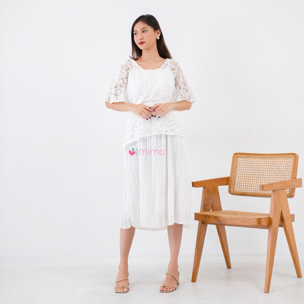 Erlin Brokat Dress - Christmast Collection