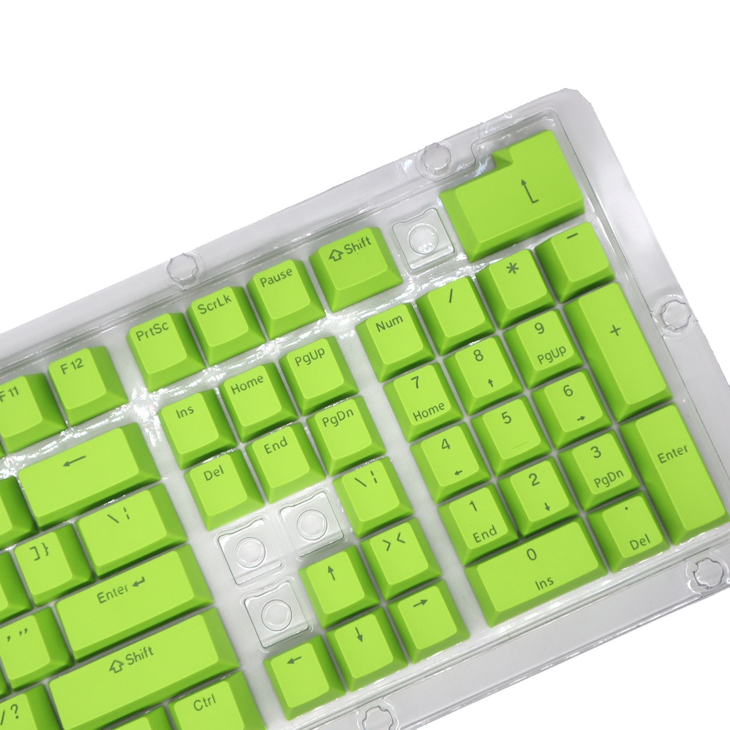 Keycap 61 / 87 / 104 Tombol Bahan Abs Transparan