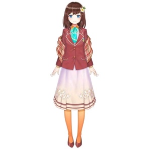

kostum cosplay hana macchia virtual yutuber