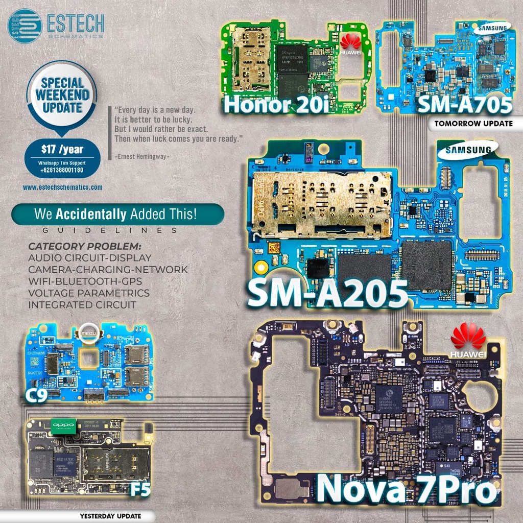 Jual Estech Schematic Skema Estech Skema HP Skema Handphone | Shopee ...