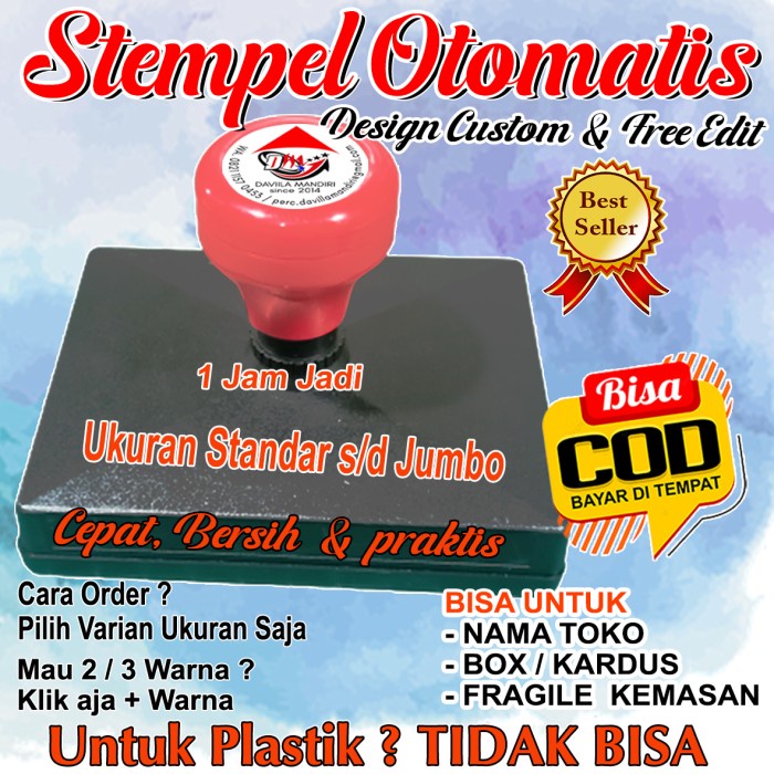 

Stempel Otomatis Jumbo / Stempel Kardus /Stempel Fragile Design Custom