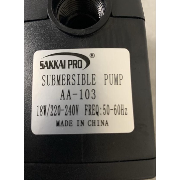 Pompa aquarium kolam SAKKAI PRO AA 103