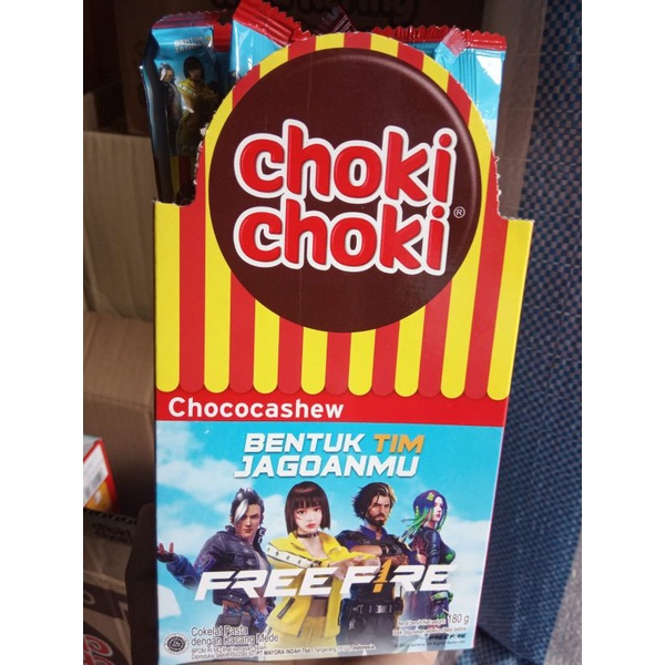 

Choki-choki Box Isi 20 Choki-choki Chococashew Coklat Pasta Jajanan Anak-anak