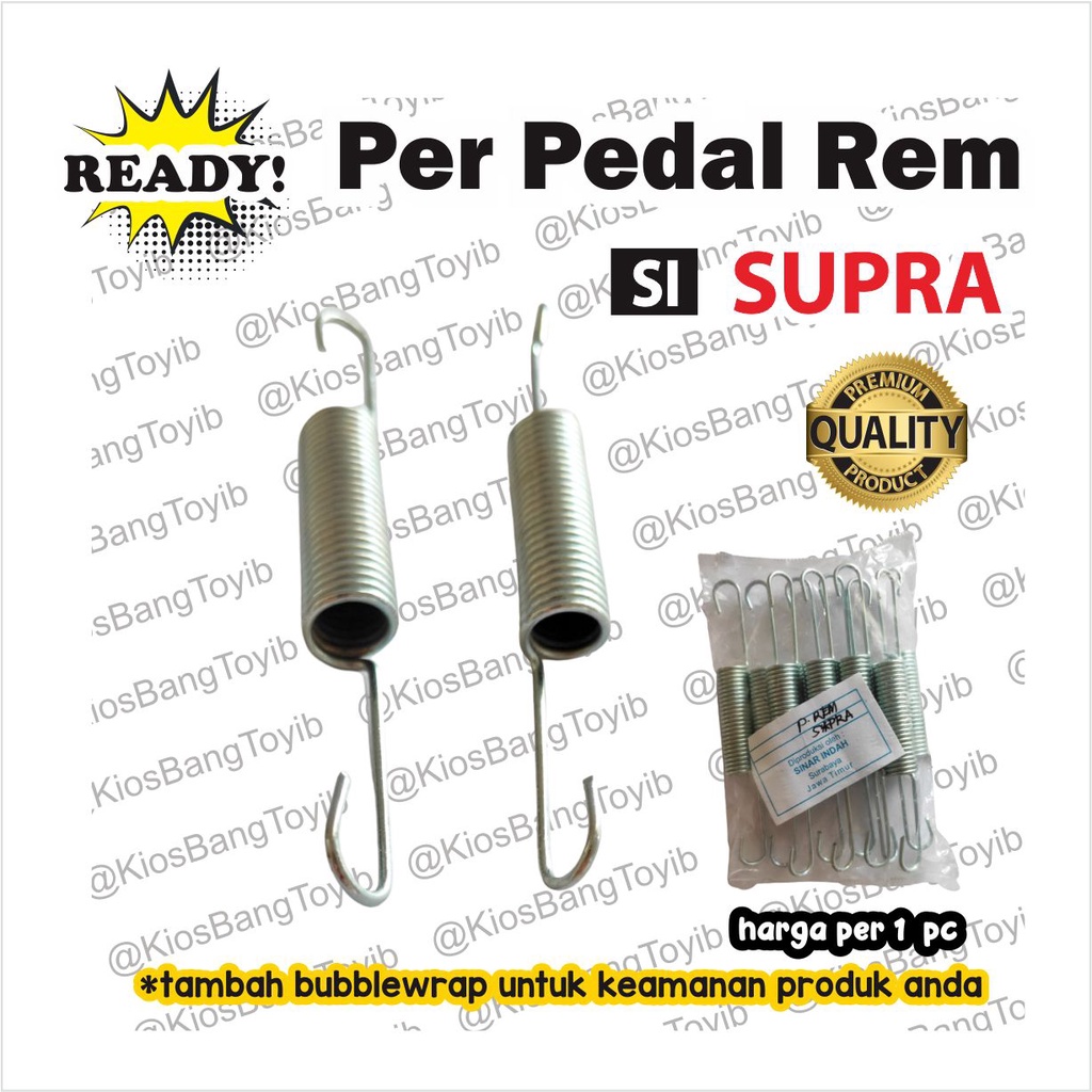 Per Peer Pir Pedal Injakan Rem Belakang Supra X125 Fit New (SI)