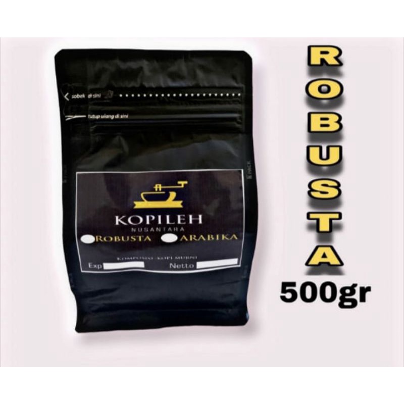 

KOPILEH kopi bubuk kemasan premium 500 gr robusta khas bojonegoro