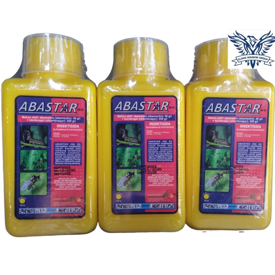 Insektisida Abastar 290 SC 100ml Bahan Aktif Abamectin 40gr/l Chlorfenapyr 250 gr/l