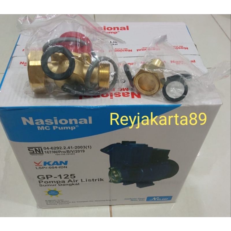 pompa pendorong shower booster nasional