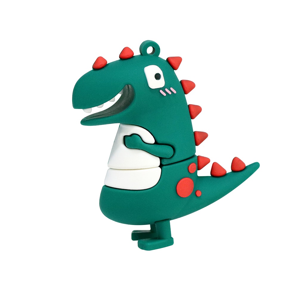 Flash Disk USB 2.0 2TB High Speed Bentuk Dinosaurus Lucu