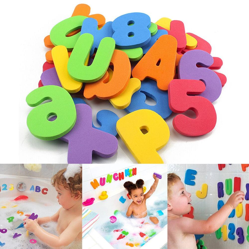 Nanas 36pcs Abc123Stiker Game Anak Kids Mainan Mengajar Huruf Angka