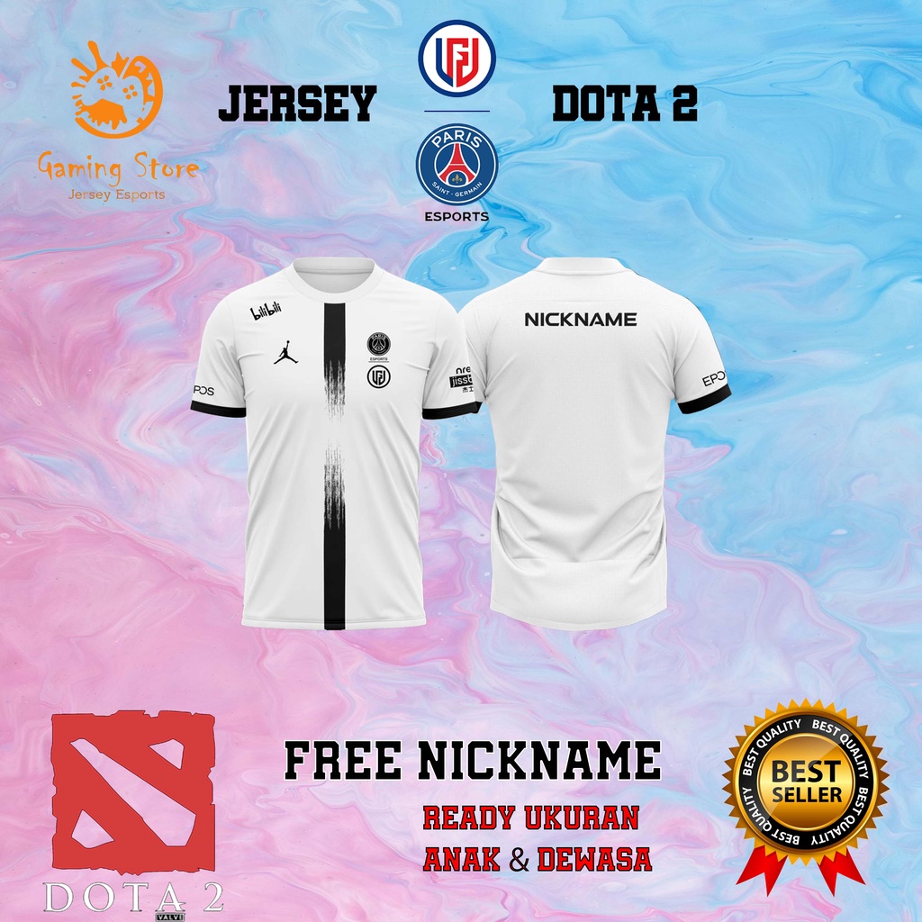 Jersey Kaos Baju LGD PSG DOTA 2