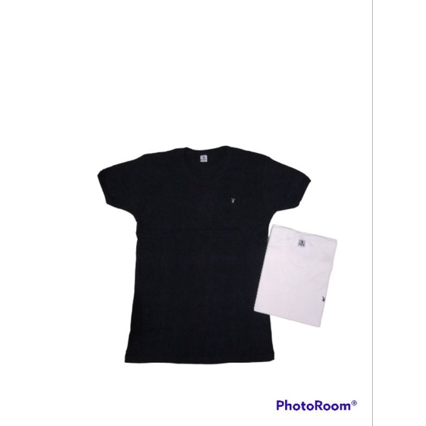 Kaos playboy polos pendek