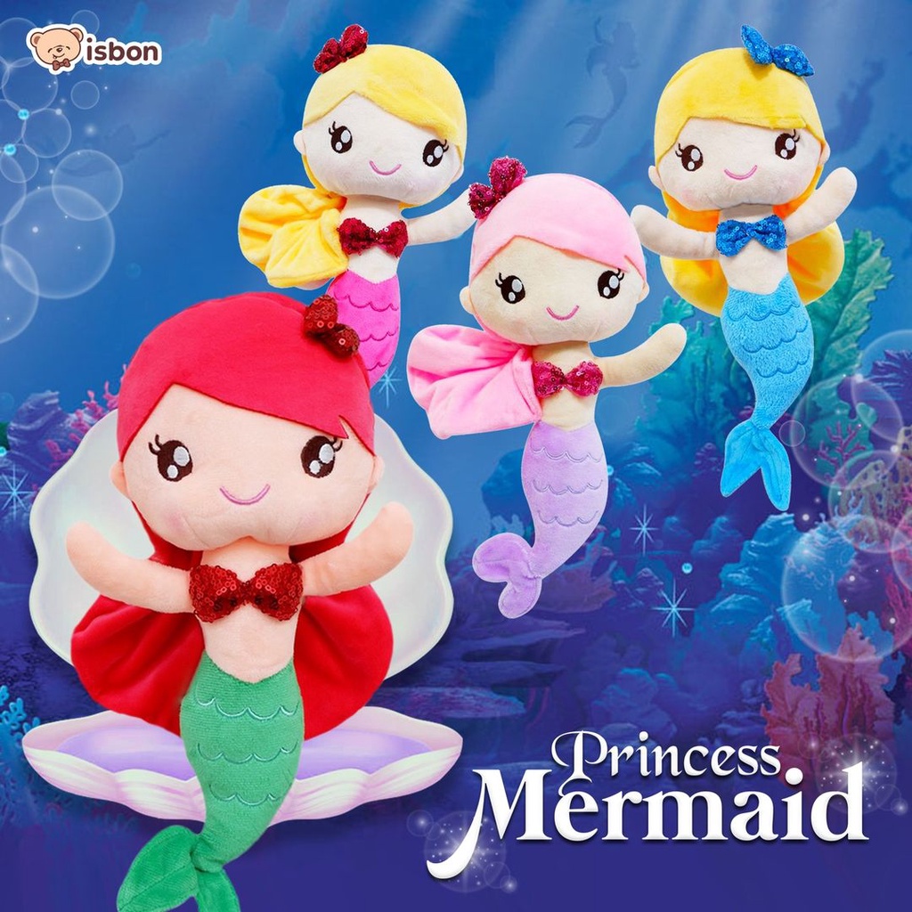 ORI ISTANA BONEKA ISBON BONEKA PUTRI DUYUNG MERMAID