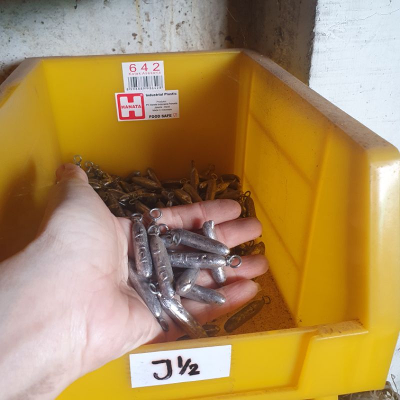 TIMAH J 1/2  PER BIJI / TIMAH JANTUNG J 1/2 PER PCS