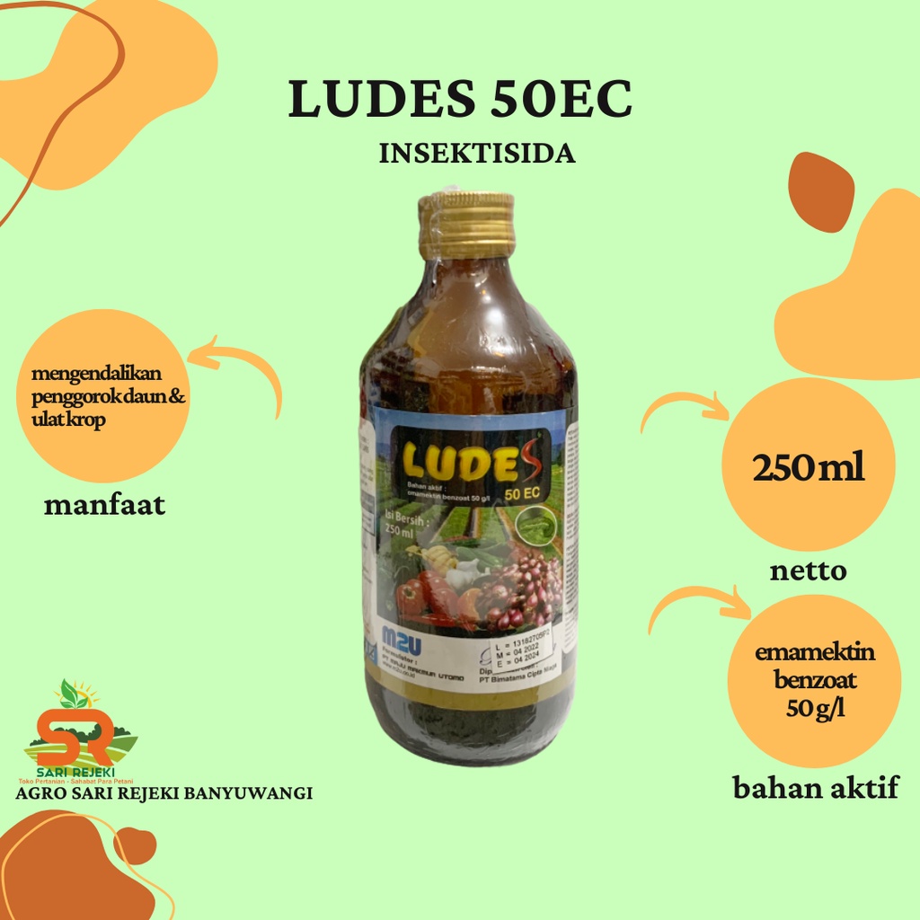 LUDES 50EC 250ML INSEKTISIDA