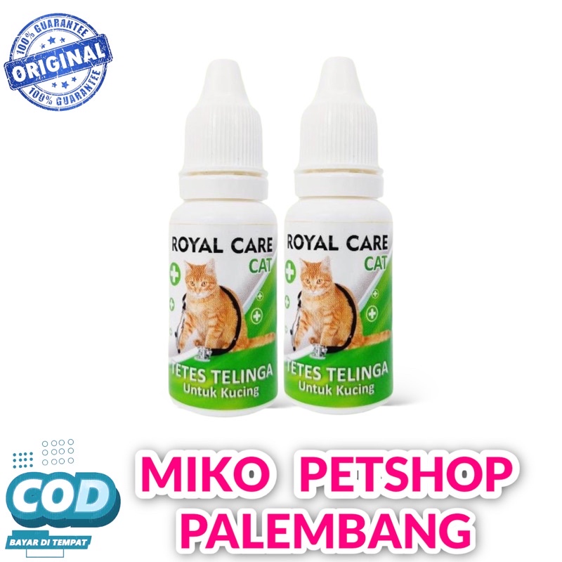 Royal Care Obat Tetes Telinga Kucing 10ml Ampuh