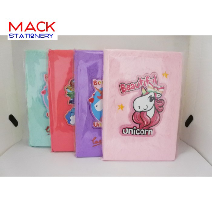 

Jurnal Note Book Bulu Unicorn A5